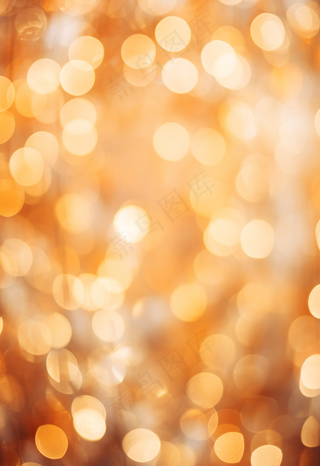 金色橙色装饰灯光晕光芒闪光背景