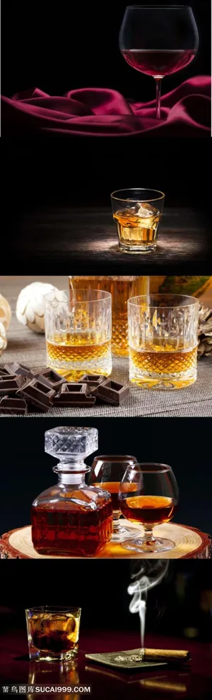 鸡尾酒酒杯酒瓶摄影素材 鸡尾酒酒杯酒瓶摄影素材
