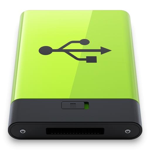 USB闪存盘 PNG免抠(512x512)