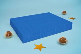 设计盒子样品psd素材