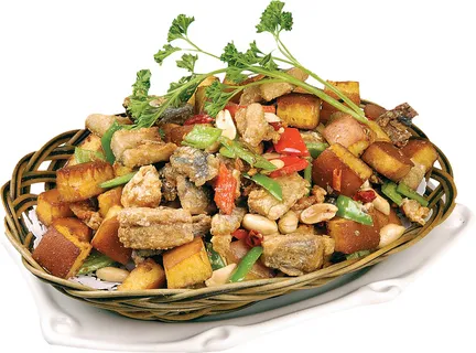 咸鱼饼子 咸鱼饼子