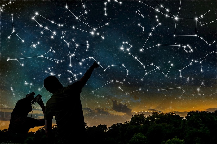 唯美星空星象景色高清图片