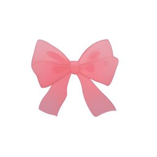 粉色蝴蝶结免抠