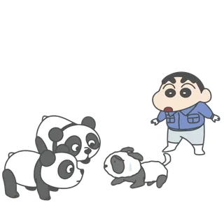 蜡笔小新可爱动画人物免扣素材