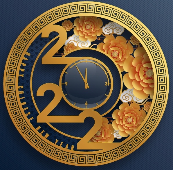 设计创造新年虎年2022素材