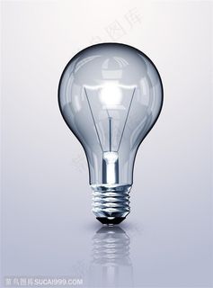竖着的电灯泡高清特写生活用品 竖着的电灯泡高清特写生活用品