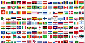 197个国家各国国旗