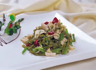 1009CS-0129豇豆炒猪肚