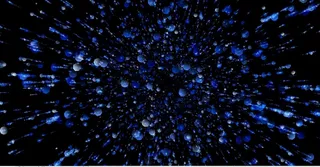 元宇宙世界天空风景背景墙