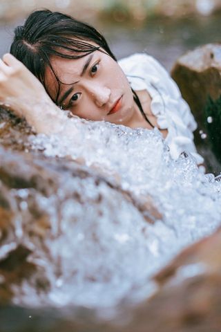 摄影图片人物美女模特照片