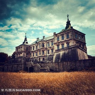 城堡雕堡摄影艺术作品