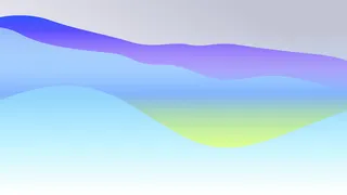 极简剪纸波浪弥散光渐变背景图设计素材