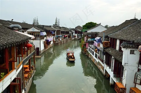 上海市青浦区古镇朱家角风景区高清图片 上海市青浦区古镇朱家角风景区高清图片