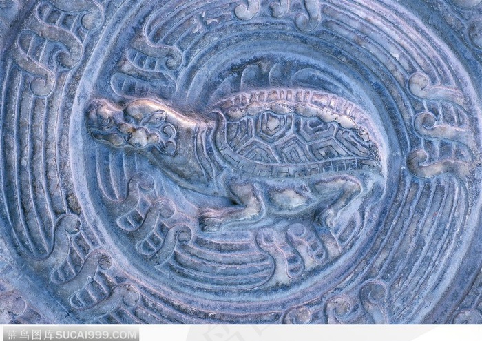 传统工艺-乌龟花纹特写