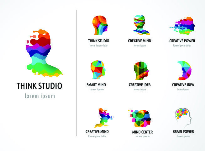 手绘Logo标志素材