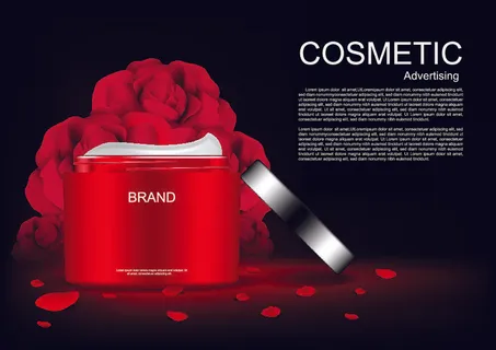 设计化妆品样品素材