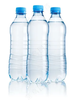 蓝色矿泉水图片