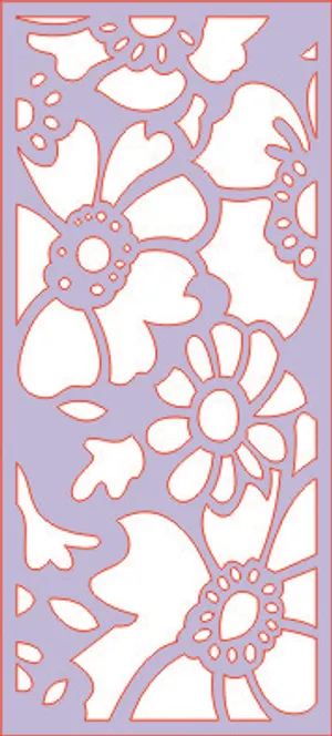 雕刻 田园 镂空 现代 边框