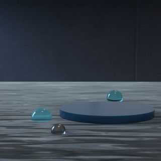 黑色背景主图立体