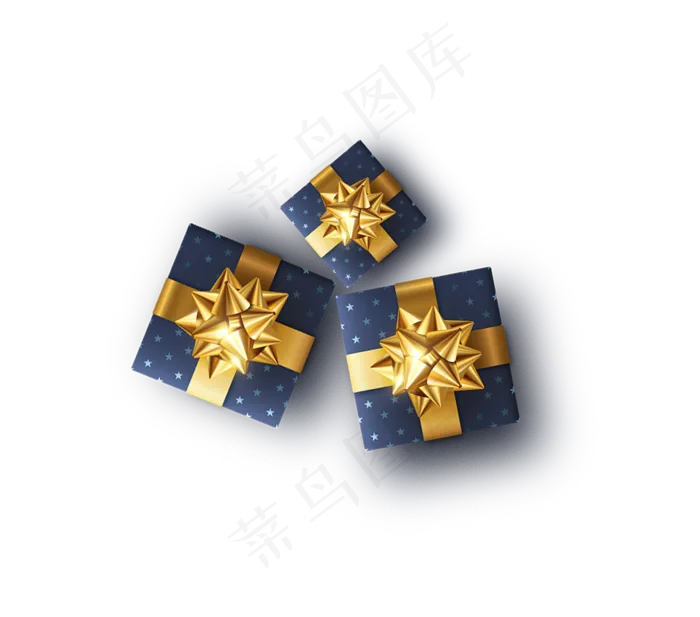 分享圣诞节礼物素材psd模版下载