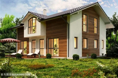 别墅建筑设计高清图