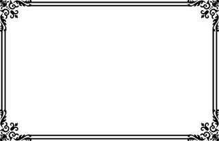 古色古香古典古风花纹边框
