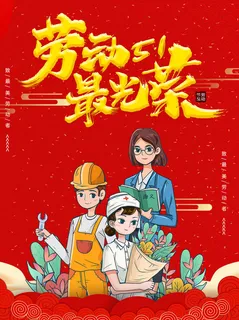 五一51劳动节促销致敬劳动者放假通知海报背景PSD设计素材模板 五一51劳动节促销致敬劳动者放假通知海报背景PSD设计素材模板