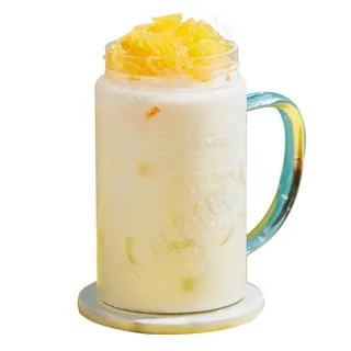 鲜橙冻奶茶图片（免抠图）
