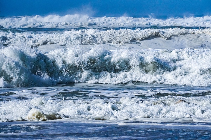 波海海泡沫海洋泡沫海滩泡沫沫