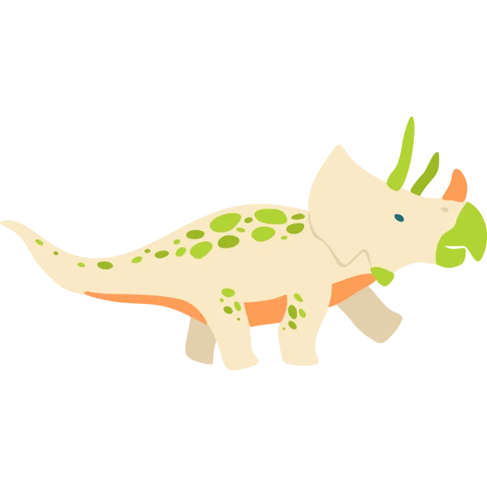 卡通恐龙生日宝宝宴派对素材恐龙派对免扣素材