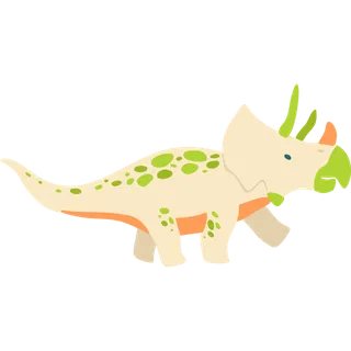 卡通恐龙生日宝宝宴派对素材恐龙派对免扣素材