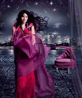 唯美长发典雅美女图片