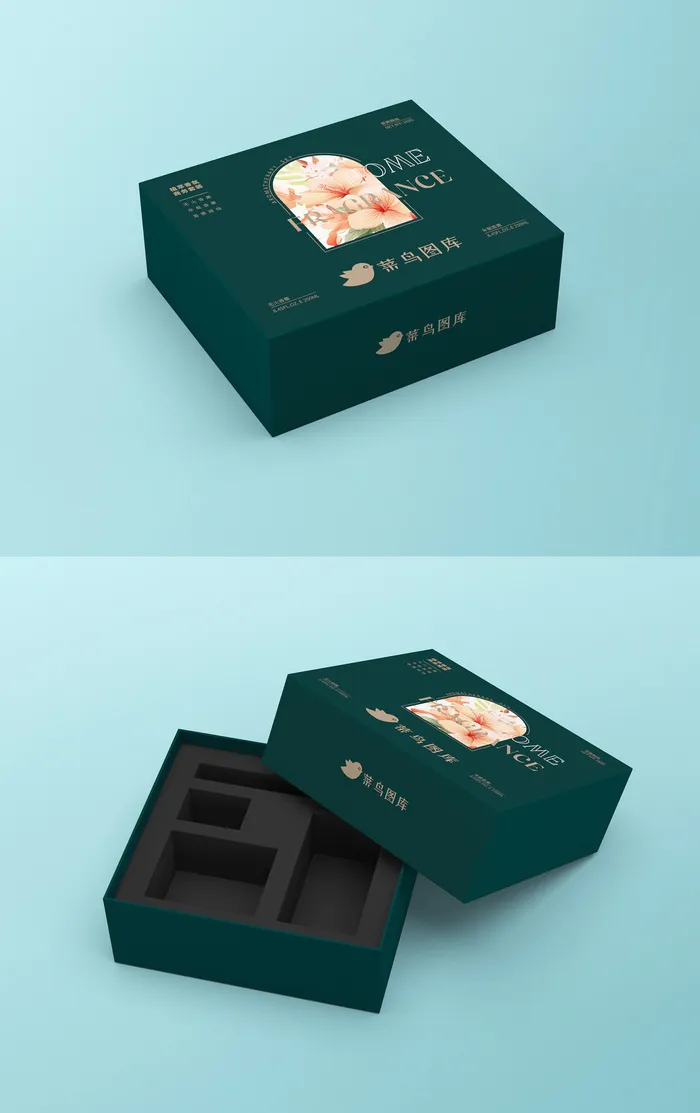 商务香氛香水包装ai矢量模版下载