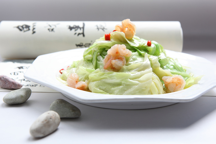 火爆虾仁甘兰 26