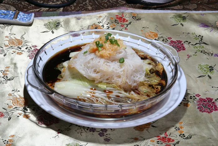 蒜茸粉丝娃娃菜