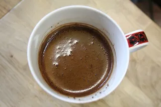 特浓咖啡特写图片