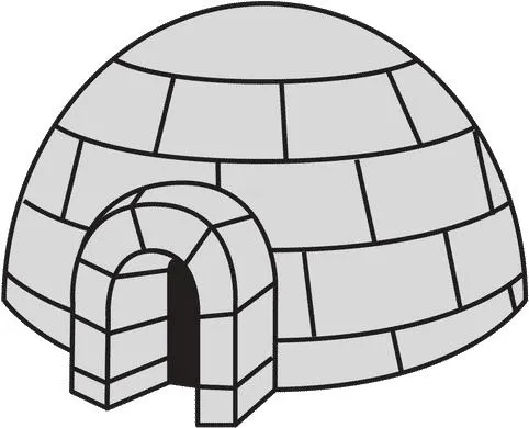 冰屋 PNG免抠(482x390)