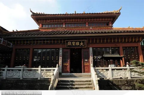 南岳衡山-上封寺大雄宝殿 南岳衡山-上封寺大雄宝殿