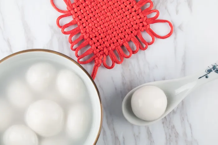 白色汤圆图片-第3张