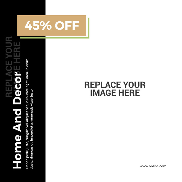 设计英文广告销售横幅素材