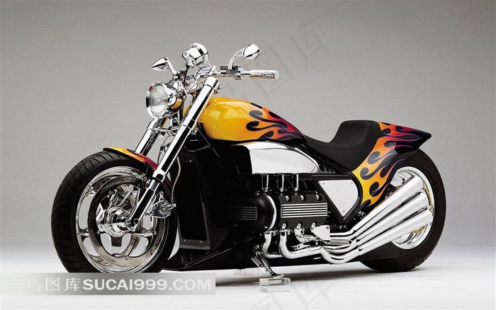 本田T系摩托时尚炫酷摩托车