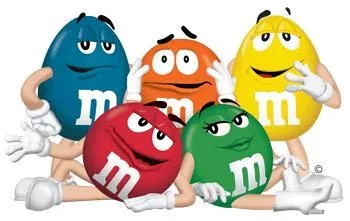 M&M 巧克力豆 PNG免抠(350x221)