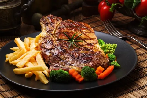 薯条牛排套餐美食西餐图片 薯条牛排套餐美食西餐图片