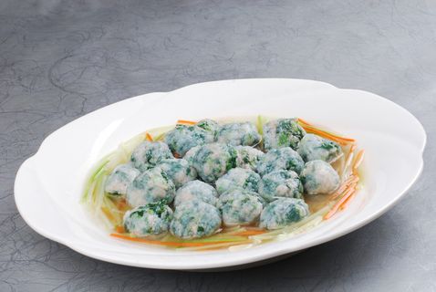 川菜湘菜高清菜谱 养生菠菜丸