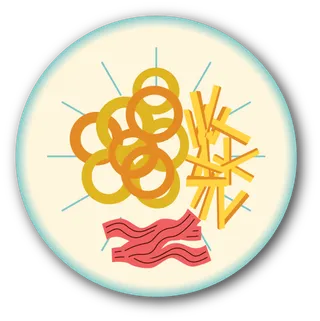 简约风厨房料理卡通素材图片PNG免扣 (24)