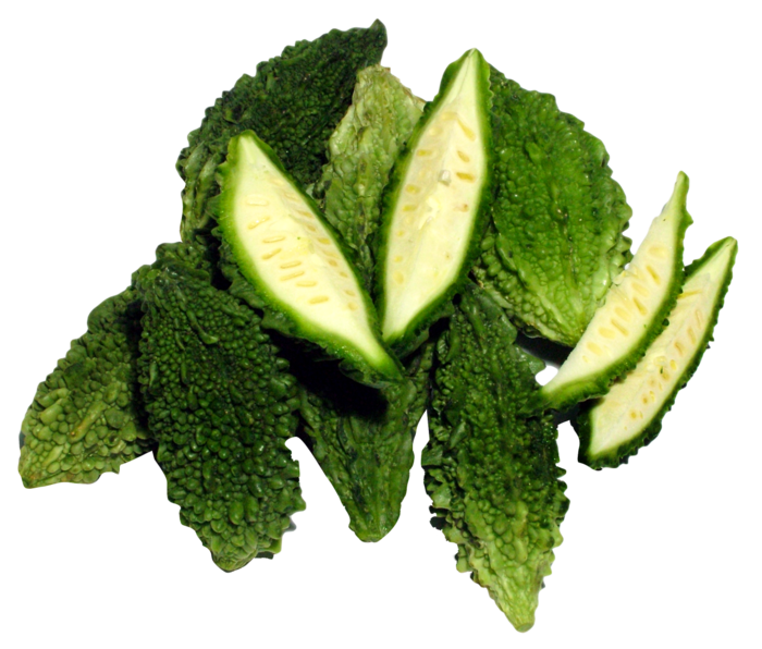 苦瓜切断蔬菜