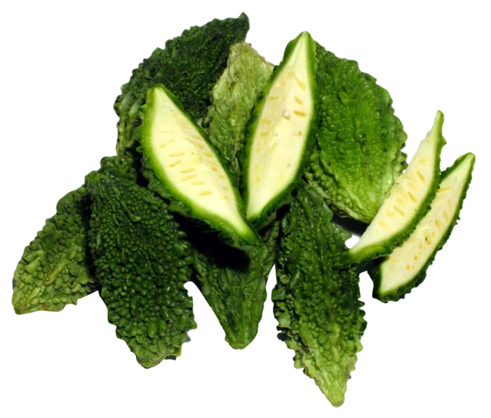 苦瓜切断蔬菜