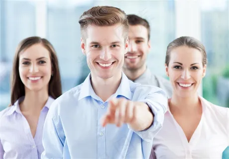 商务男女商务经济图片职场人物