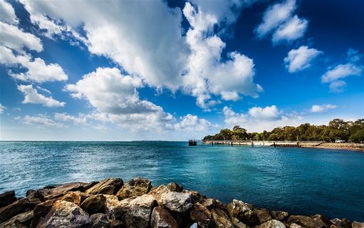 优美的海岸风光 优美的海岸风光