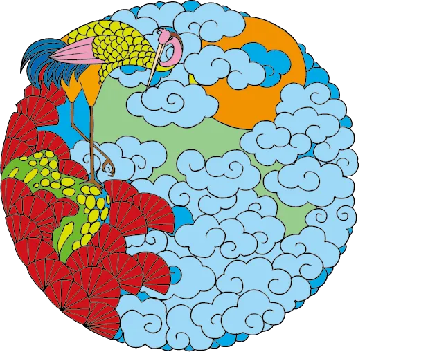 中国吉祥图免扣元素矢量图ai矢量模版下载